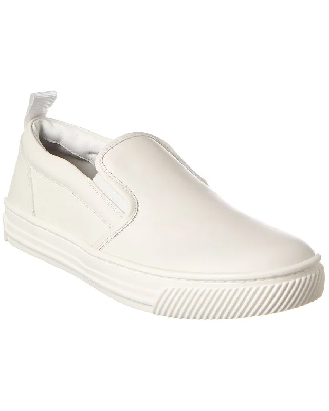 Gianvito Rossi Leather Slip-On Sneaker