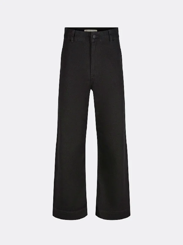 Hemp Clothing Australia - Newport Pant - Black