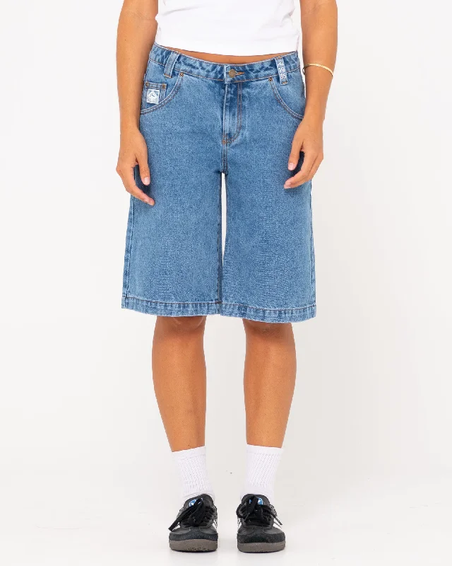 Low Rise Long Baggy Jort