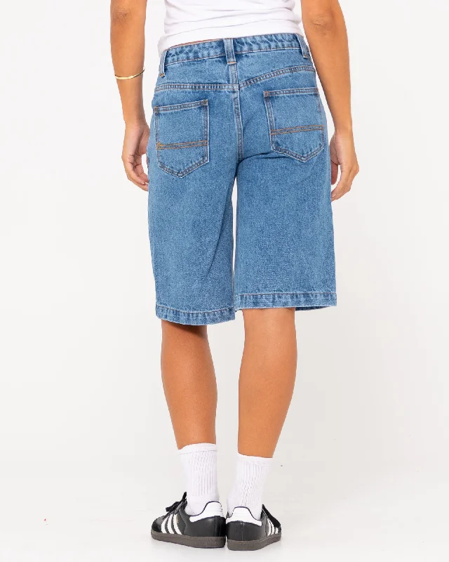 Low Rise Long Baggy Jort