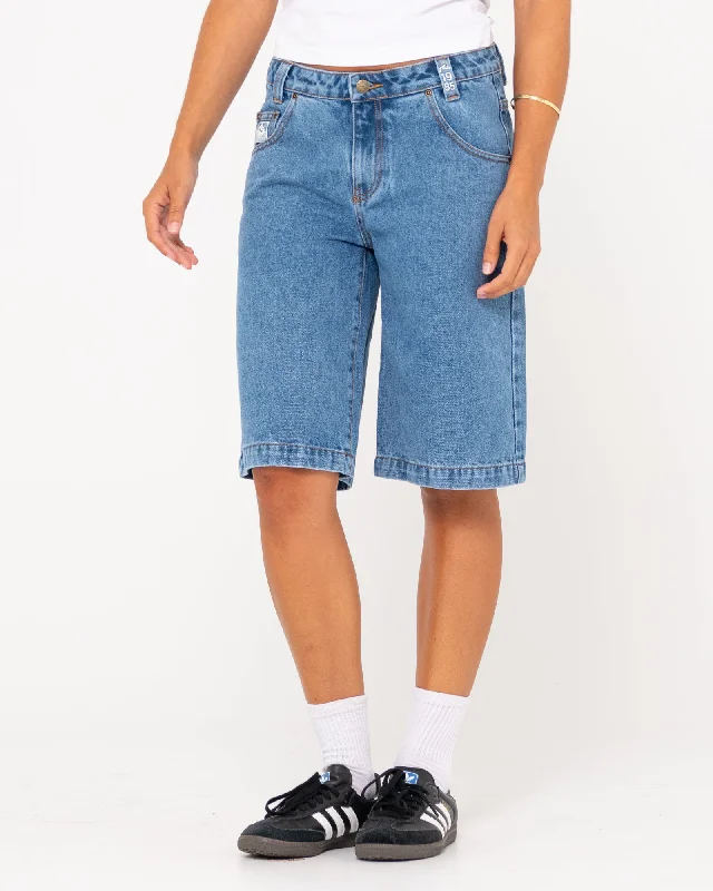 Low Rise Long Baggy Jort