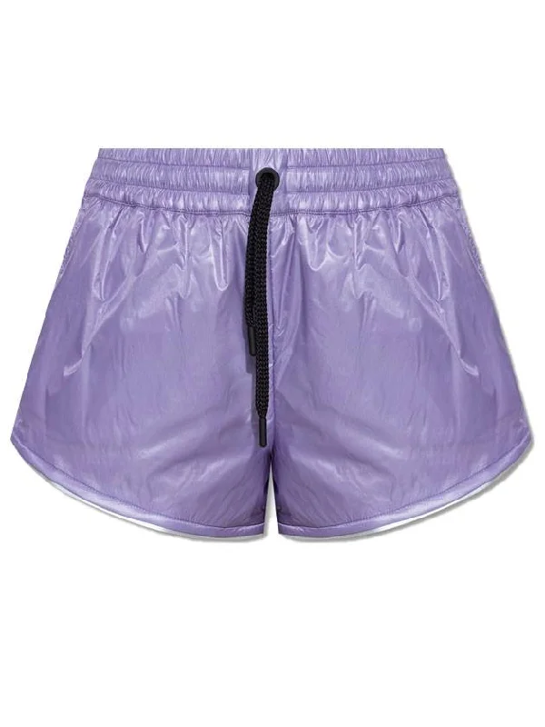 Women's Ripstop Nylon Shorts Purple