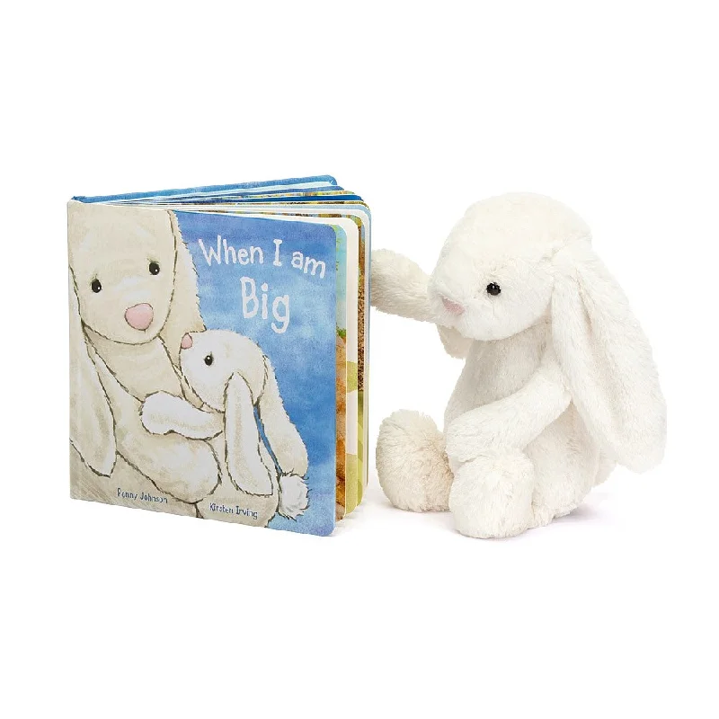 When I Am Big Book And Bashful Cream Bunny Medium